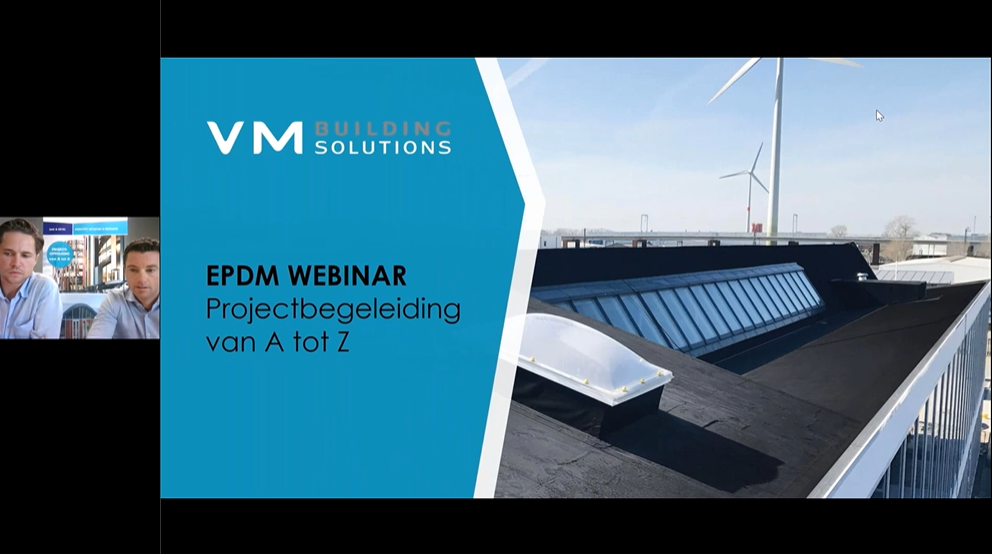 VM Building Solutions webinar projecten - webinaire projets