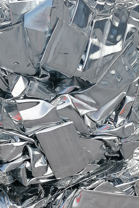 Recyclage zinkafval - débris de zinc