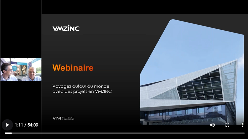 VM Building Solutions webinar projecten - webinaire projets