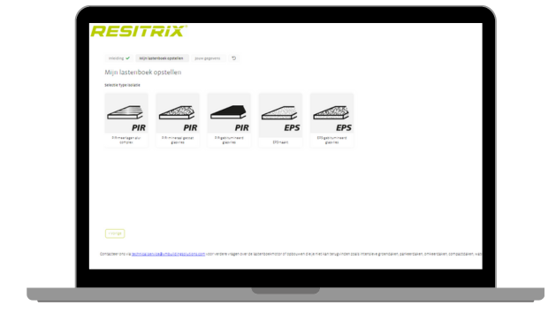 Resitrix EPDM lastenboek - cahier de charges