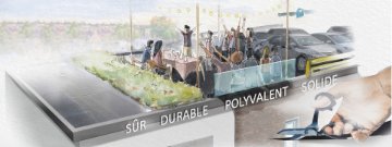 Toit multifonctionnel EPDM