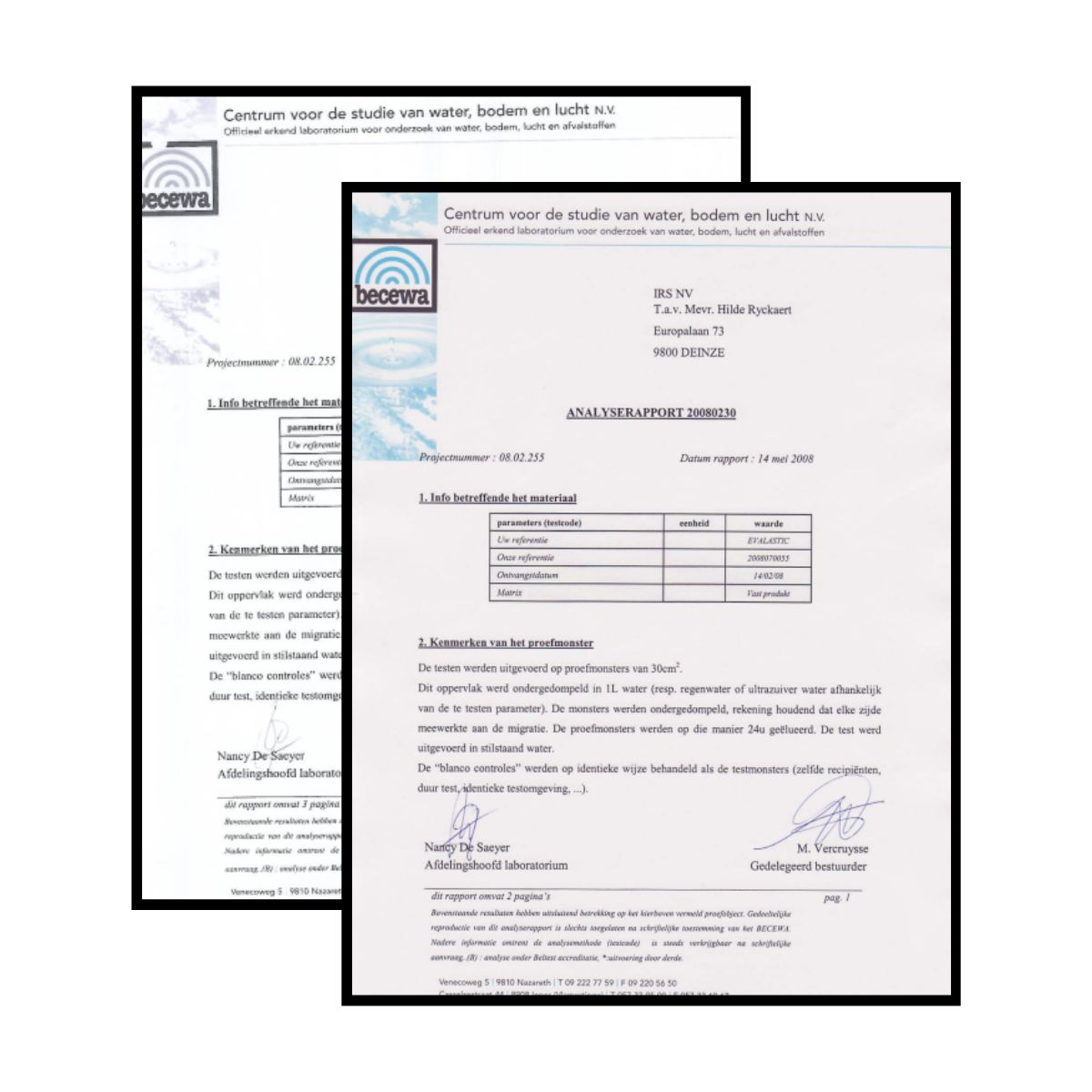 EPDM zuiver regenwater recuperatie